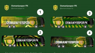 Osmaniyespor FK "En Güzel Otobüs Tasarımını Sen Seç!" Anketi Başlattı