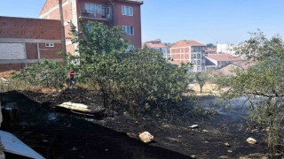 Ot yangını kısa sürede kontrol altına alındı