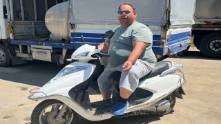 Otomobil ile çarpışan motosiklet sürücüsü hayatını kaybetti