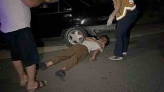 Otomobil su kanalına uçtu: 1 yaralı