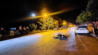 Otomobil ve motosiklet çarpıştı: 1 ölü