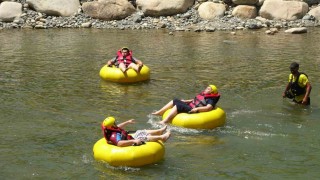 Özel çocukların rafting heyecanı