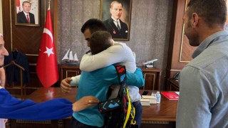 Özel sporcu minik Miraç, Rizeye Türkiye 3.lüğü getirdi