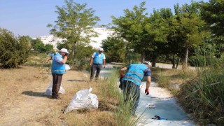 Pamukkale denetimli serbestlik yükümlüleri tarafından temizlendi