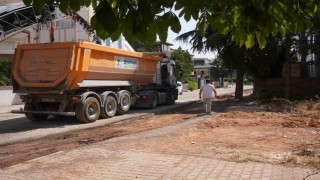 Pancarlıda yollar yenileniyor