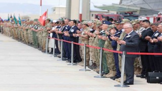 Pençe-Kilit Harekatı bölgesinde metan gazından etkilenerek şehit olan askerlerin naaşları törenle memleketlerine uğurlandı