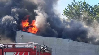 Pendikte atık su arıtma tesisinde yangın çıktı. Olay yerine çok sayıda itfaiye ekibi sevk edildi.