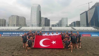 Plaj Futbolu Milli Takımı, Gürcistanda 15 Temmuz şehitlerini andı