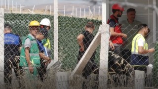 Polatlıda hobi bahçelerinin yıkımı bahçe sahiplerince engellendi
