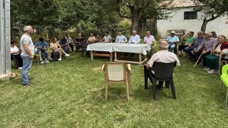 Pülümür Kaymakamı Çolak, köy ziyaretlerini sürdürüyor