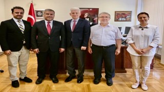 Rektör Adıgüzel, eğitim temaslarına Bulgaristanda devam etti