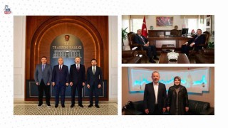 Rektör Kırışık, Trabzonda Sosyalfest 2025 için görüşmeler gerçekleştirdi