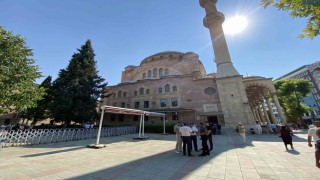 Reşadiye Camiinde şehit cenazesi hazırlığı