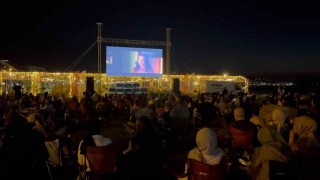 Rizede açık hava sinemasına etkinliği