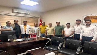 Sağlık-Sen Başkanı Anmal, İdil İlçe Sağlık Müdürüne birinci basamak sağlık hizmeti sorunlarını iletti