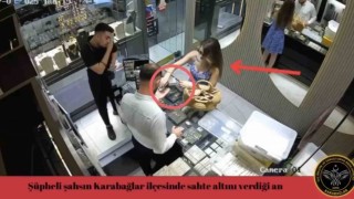 Sahte altın şebekesi İzmir polisine yakalandı