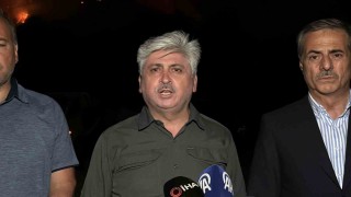 Sakarya Valisi Doğan: İki mahalleyi boşalttık, yangının ilerlediği mahallede tedbirleri aldık