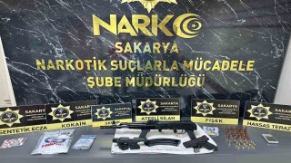 Sakaryada uyuşturucu ve silah operasyonu: 6 gözaltı