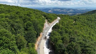 Samsun Büyükşehirden Atakumda yol çalışması
