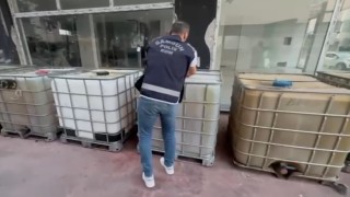 Samsunda 11 bin litre kaçak motorin ele geçirildi