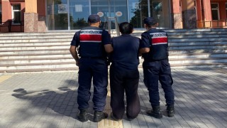 Samsunda 9 yıl 7 ay hapis cezası ile aranan şahıs jandarma tarafından yakalandı