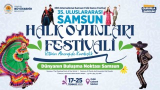 Samsunda halk oyunları rüzgarı esecek
