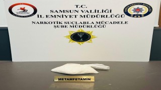 Samsunda uyuşturucuyla yakalanan şahıs gözaltına alındı