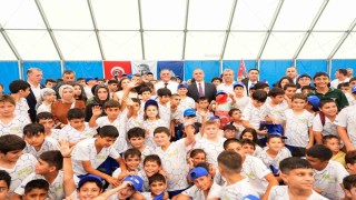 Sancaktepede Safa Tepesi Spor Tesisi yenilenen yüzüyle hizmete açıldı