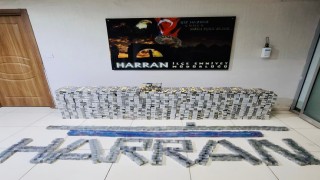 Şanlıurfada 4 bin paket kaçak sigara ele geçirildi: 1 gözaltı