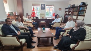 Sarı, Müftü İmamoğlu ile görüştü