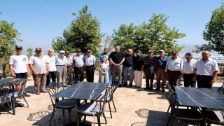 Sarıgöl kaymakamı Dalak, Kıbrıs gazileri ile bir araya geldi