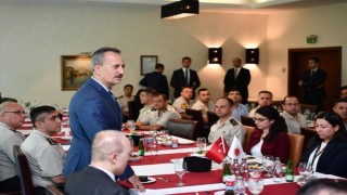 Savunma Sanayii Başkanı Görgün, askeri ataşelerle bir araya geldi