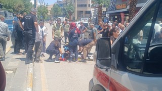 Scooterın çarptığı çocuk yaralandı