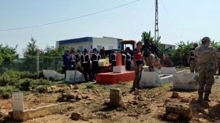 Şehidin naaşı 67 yıl sonra memleketi Çankırıya uğurlandı