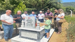 Şehit Ahmet Erbey ve Babası Mehmet Erbey dualarla anıldı