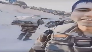 Şehit Mahsun Yeşildemirin son görüntüsü yürekleri dağladı