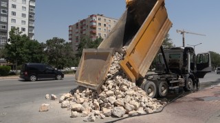 Seyir halindeki kamyonda yangın paniği