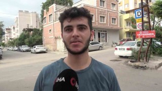 Sıcak havanın etkisiyle patlama yaşanan elektrik telleri korkuttu