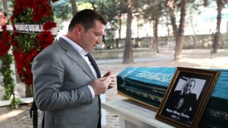 Silivri Belediye Başkanı Balcıoğlu, Silivri Belediyesi Eğitim Koordinatörü Ayşe Mine Tontanın cenazesine katıldı