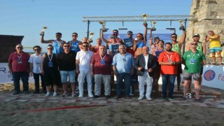 Sinopta plaj voleybolu turnuvası sona erdi