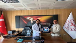 Şırnak Sağlık-Sen heyeti ADSM Başhekimi Çağdaş ile görüştü