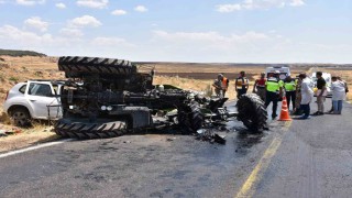 Siverek-Çermik karayolunda feci kaza: 1 ölü, 2 yaralı