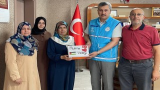 Somalı miniklerden Filistine anlamlı destek