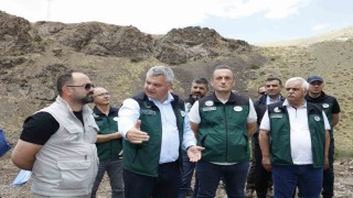 Söylemez Barajı şantiyesine üst düzey ziyaret