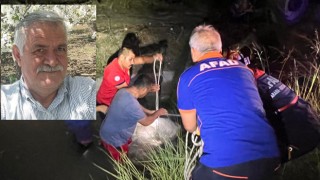 Sulama Kanalına Düşen Otomobilde Bir Kişi Hayatını Kaybetti