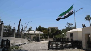 Suriye Genelkurmay Başkanlığının yer aldığı Emevi Meydanında durum sakin