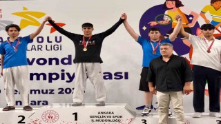 Taekwondoda Elazığ sporcuları Türkiye 3üncüsü oldu