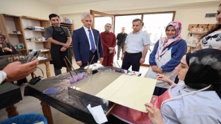 Tahmazoğlu Şahinbey Millet Cami ve Külliyesini ziyaret etti