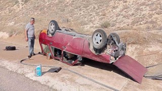 Takla atan Tofaşta ki 5 kişi yaralandı