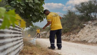 Tarsusta kırsal mahallelerde temizlik çalışmaları aralıksız sürdürülüyor